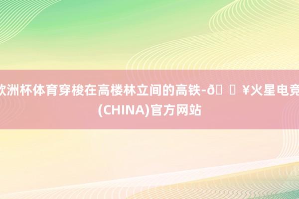欧洲杯体育穿梭在高楼林立间的高铁-🔥火星电竞·(CHINA)官方网站