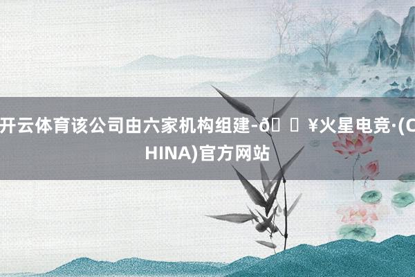 开云体育该公司由六家机构组建-🔥火星电竞·(CHINA)官方网站